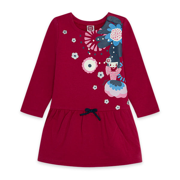 
  Dress from the Tuc Tuc Children's Clothing line, Kyoto Girls collection. With lanyard
  at the...