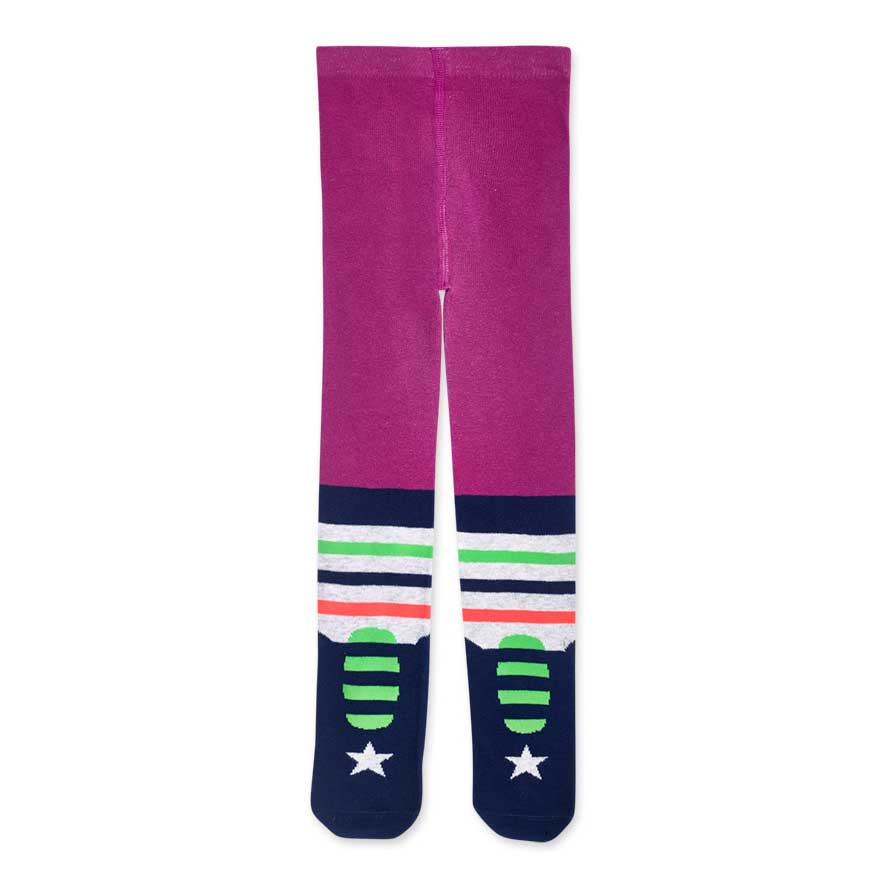 
Tights from the Tuc Tuc girls' clothing line, with a striped pattern in fluorescent colours.

Co...