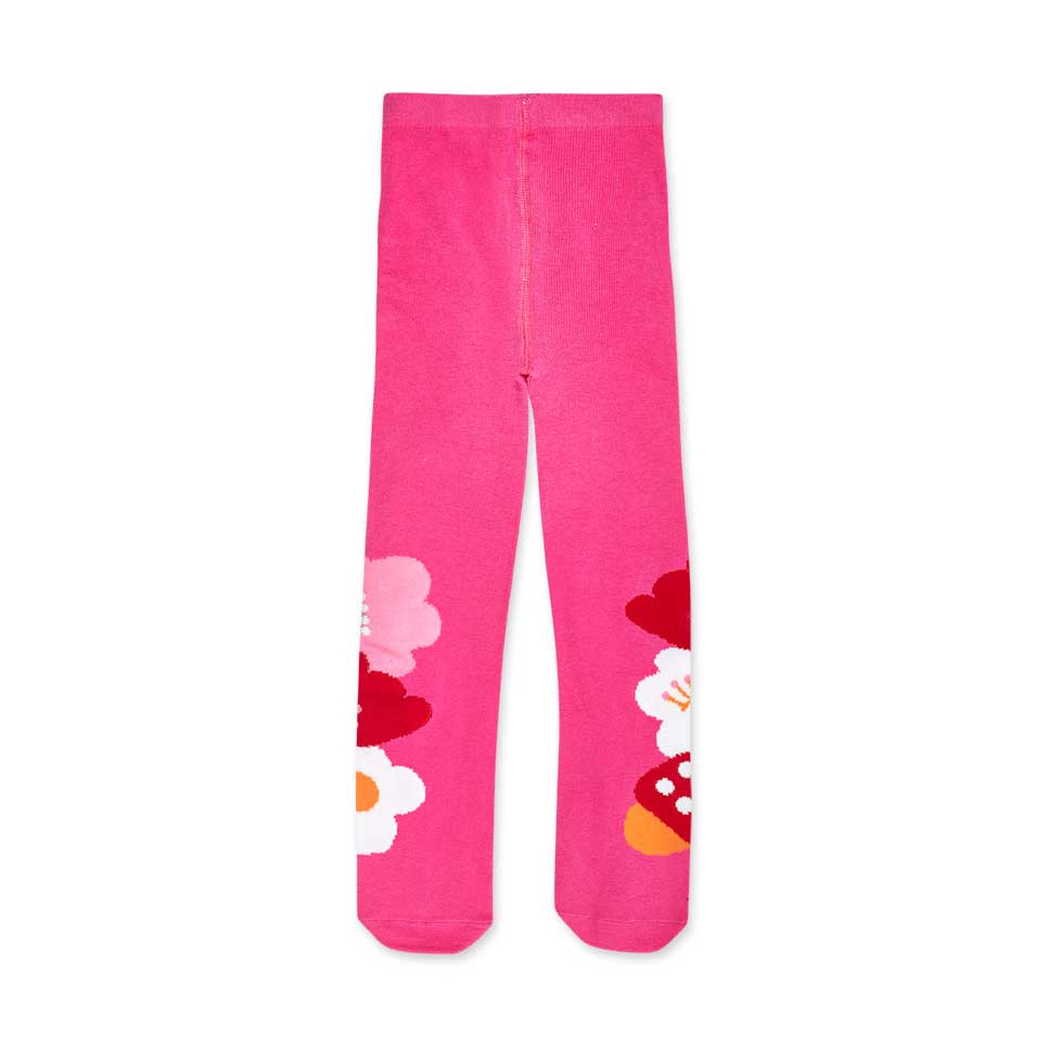 
Tights from the Tuc Tuc girls' clothing line, with a heart pattern on a fuchsia background.

Com...
